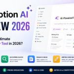 Notion AI Review 2026 dashboard and features overview