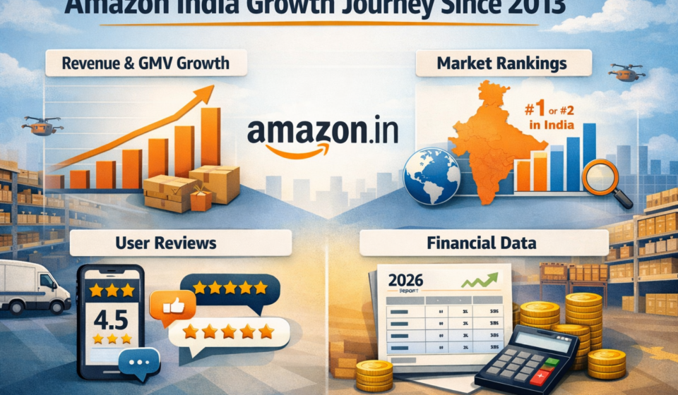 Amazon India Growth Since 2013: Revenue & Rankings